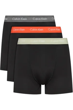 Calvin Klein Ondergoed, Heren, Veelkleurig, XL, Zwarte Trunk Boxer 3-Pack
