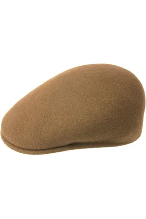 Kangol Accessoires, Dames, Bruin, L, Wol, Bruine Wollen Pet Iconische Stijl