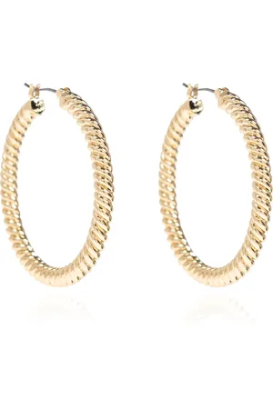 AllSaints Accessoires, Dames, Geel, ONE Size, Ronde oorbellen