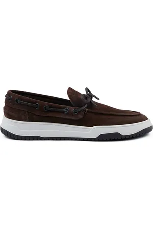 Paul & Shark Schoenen, Heren, Bruin, 45 EU, Leer, Iconische Yacht Club Loafers