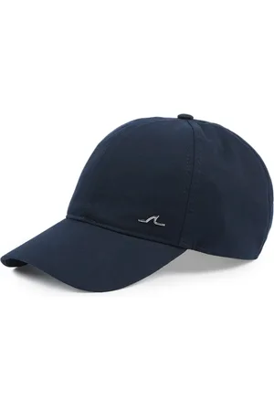 Paul & Shark Accessoires, Heren, Blauw, XL, Katoen, Katoenen baseballpet met haaienvin