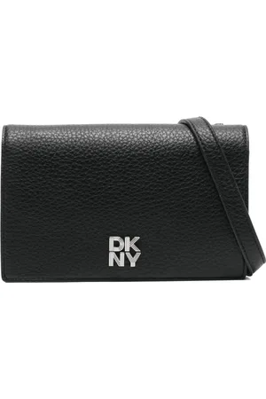 DKNY Tassen, Dames, Zwart, ONE Size, Multicolor Clutch Portemonnee voor Vrouwen