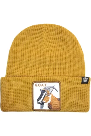 Goorin Bros. Accessoires, Dames, Bruin, ONE Size, Wol, Animal Farm Beanie Hoed Bruin