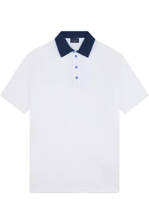 Paul & Shark Tops, Heren, Wit, L, Katoen, Zachte Piqué Polo Shirt