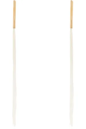 Jil Sander Accessoires, Dames, , ONE Size, Oorbellen met lange kwasten