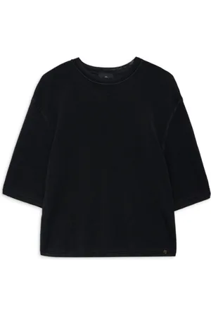 ANINE BING Tops, Dames, Zwart, S, Zwarte Giorgio Sweater