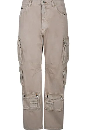 Dolce & Gabbana Jeans, Heren, , S, Katoen, Cargo Broek Wijde Pijpen