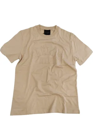 GAËLLE Tops, Heren, , M, Katoen, Logo T-shirt Gemaakt in Italië