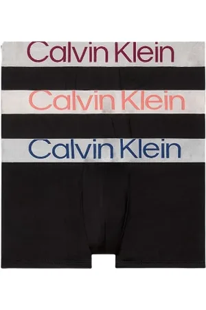 Calvin Klein Ondergoed, Heren, Zwart, 2Xl, Katoen, Zwarte Boxers met Logotailleband