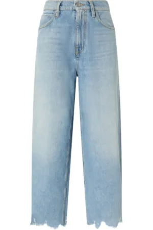 Pinko Jeans, Dames, Blauw, W27, Katoen, Lichtblauwe Distressed Jeans