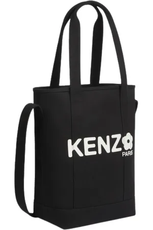 Kenzo Tassen, Dames, Zwart, ONE Size, Zwarte Stijlvolle Tassen Collectie