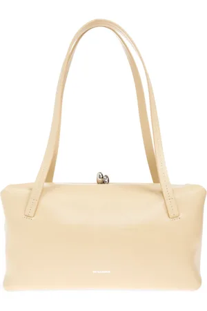 Jil Sander Tassen, Dames, , ONE Size, Leer, Handtas Goji Klein