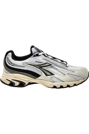 Diadora Schoenen, Heren, Wit, 41 EU, Leer, Chunky Sneaker Mythos Mascotte Wit Leer