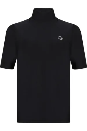 COPERNI Tops, Dames, Zwart, M, Zwart Logo Print T-Shirt