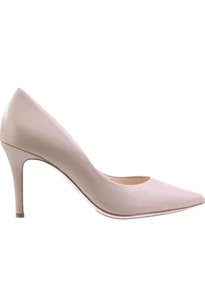 Högl Schoenen, Dames, Roze, 39 EU, Leer, Beige Pumps voor vrouwen