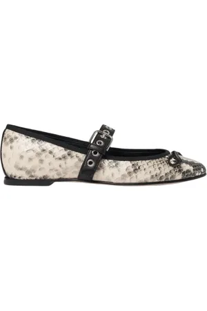 Scarosso Schoenen, Dames, Grijs, 38 EU, Leer, Astrid Python