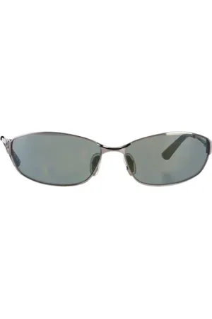 Balenciaga Pre-owned, Heren, Grijs, ONE Size, Pre-owned Yellow Gold sunglasses