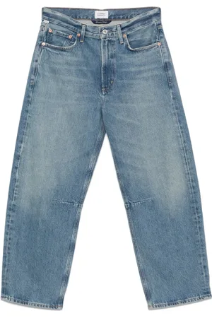 Citizens of Humanity Jeans, Dames, Blauw, W28, Denim, Lichtblauwe Klassieke Vijf-Pocket Jeans
