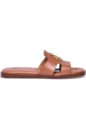 ELEVENTY Schoenen, Dames, Bruin, 39 EU, Leer, Sandalo