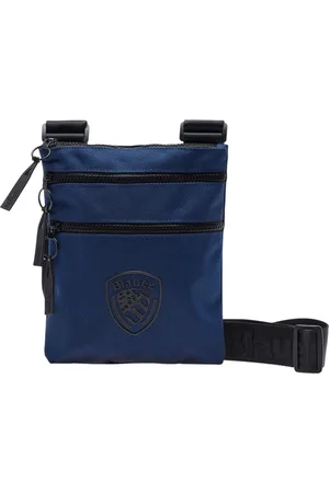 Blauer Tassen, Heren, Blauw, ONE Size, Basic Camera Schoudertas voor Mannen