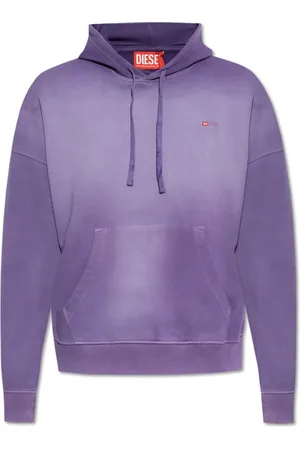 Diesel Sweatshirts & Hoodies, Heren, Paars, 2Xl, Katoen, Sweatshirts Hoodies