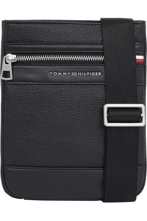 Tommy Hilfiger Tassen, Heren, Zwart, ONE Size, Zwarte Cross Body Mini Tas