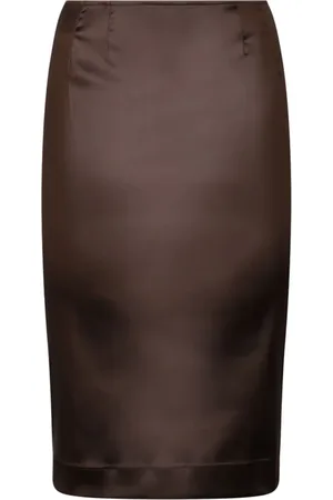 Dolce & Gabbana Rokken, Dames, Bruin, S, Chesnutt Pencil Rok