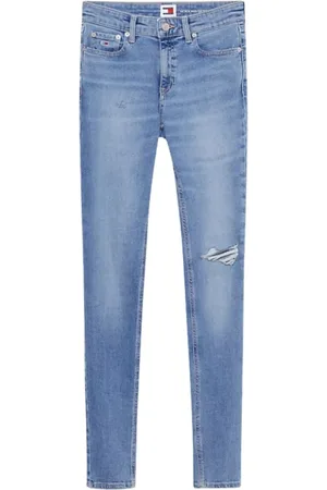 Tommy Hilfiger Jeans, Dames, Blauw, W28, Denim, Klassieke Denim Jeans