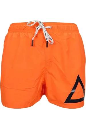 sun68 Badkleding, Heren, Oranje, S, Polyester, Oranje Big Logo Zwemkleding