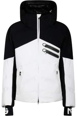 Bogner Jassen, Heren, Wit, L, Witte Ski Jas, Waterdicht en Ademend