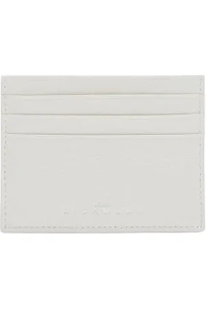 John Richmond Accessoires, unisex, Wit, ONE Size, Leer, Wallets Cardholders