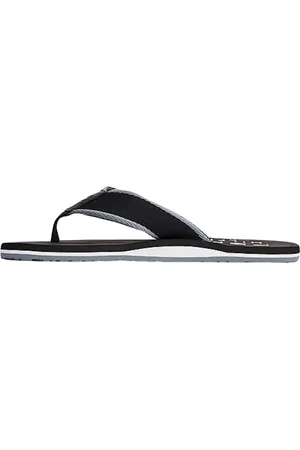 Tommy Hilfiger Schoenen, Heren, Zwart, 42 EU, Polyester, Patch Beach Sandal