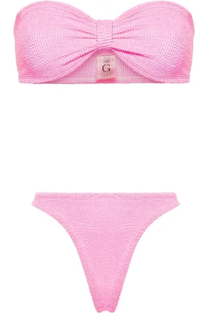 Hunza G Badkleding, Dames, Roze, ONE Size, Bubblegum Beachwear Set