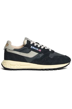 Autry Schoenen, Dames, Zwart, 37 EU, Witte Zwarte Sneakers Vrouwen Ss 25