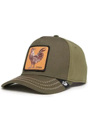 Goorin Bros. Accessoires, Dames, Groen, ONE Size, Wol, Animal Farm Winter Trucker Wollen Pet