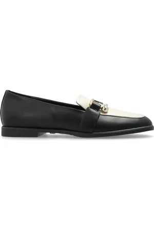 Furla Schoenen, Dames, Zwart, 39 EU, Leer, Zwarte Nuvola Loafers
