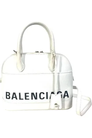 Balenciaga Pre-owned, Dames, Wit, ONE Size, Leer, Pre-owned Leather balenciaga-bags
