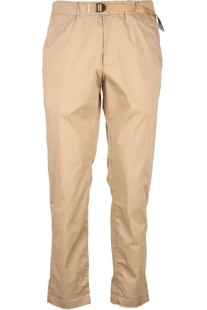 White Sand Broeken, Heren, Bruin, M, Katoen, Elegante Katoenmix Broek