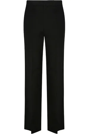 Isabel Marant Broeken, Dames, Zwart, S, Hennep, Zwarte Flared Hennepbroek