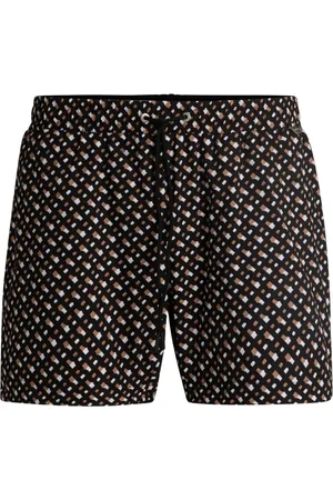 HUGO BOSS Badkleding, Heren, Veelkleurig, S, Polyester, Heren Zwemkleding Manu NEW