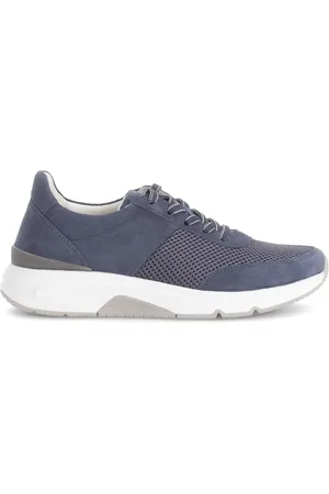 Gabor Schoenen, Dames, Blauw, 40 EU, Blauwe textielmanden
