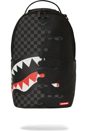 Sprayground Tassen, Dames, Grijs, ONE Size, Stadsreisrugzak met Haaienontwerp