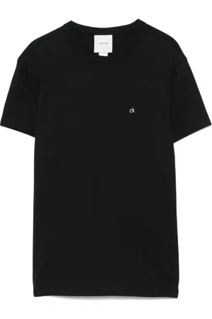 Calvin Klein Tops, Dames, Zwart, S, Zwarte T-shirts en Polos