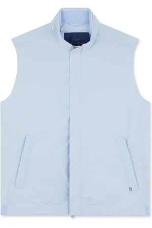 Paul & Shark Jassen, Heren, Blauw, XL, Polyester, Waterdicht Pertex Shield Revolve Vest