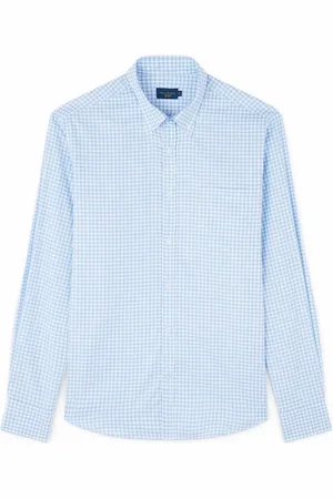 Paul & Shark Overhemden, Heren, Blauw, 2Xl, Katoen, Micro-Print J-Fit Shirt