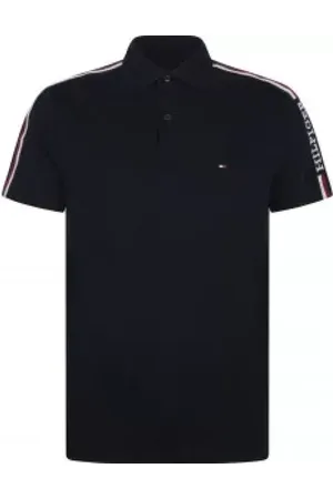 Tommy Hilfiger Tops, Heren, Blauw, XS, Stijlvolle T-shirts en Polos