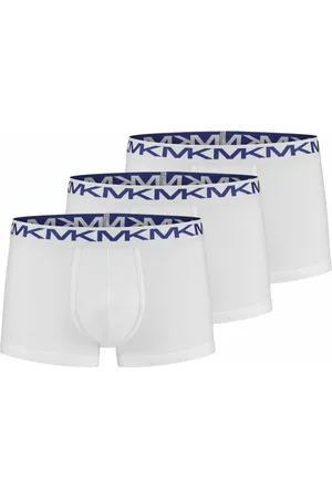 Michael Kors Ondergoed, Heren, Wit, S, Katoen, 3-Pack Witte Heren Boxershorts Set