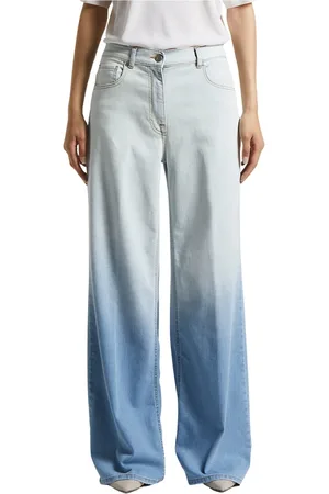 PESERICO SIGN Jeans, Dames, Blauw, 2Xs, Katoen, 5-pocket jeans in licht comfortabel katoen denim