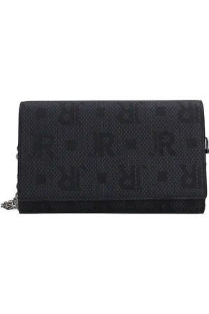 John Richmond Accessoires, Dames, Zwart, ONE Size, Leer, Wallets Cardholders