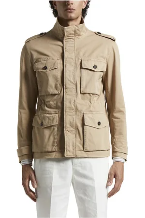 PESERICO SIGN Jassen, Heren, , XS, Katoen, Comfortabele katoenen gabardine field jacket